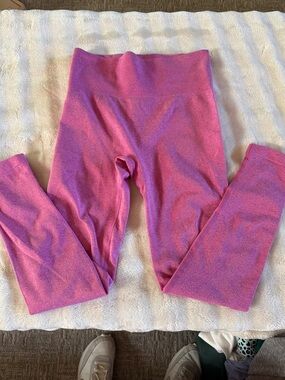ZYIA Pink High-Rise Kids Leggings